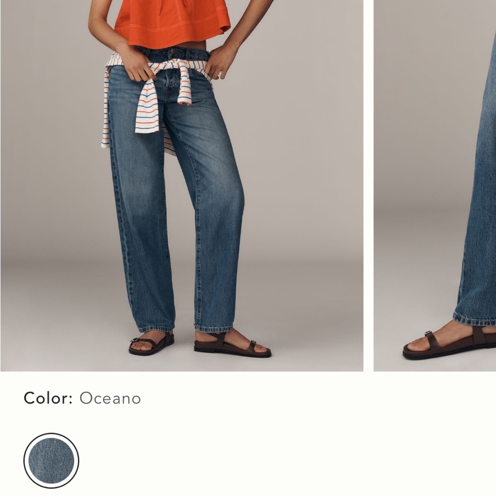 Re/Done Blue Boyfriend Jeans
